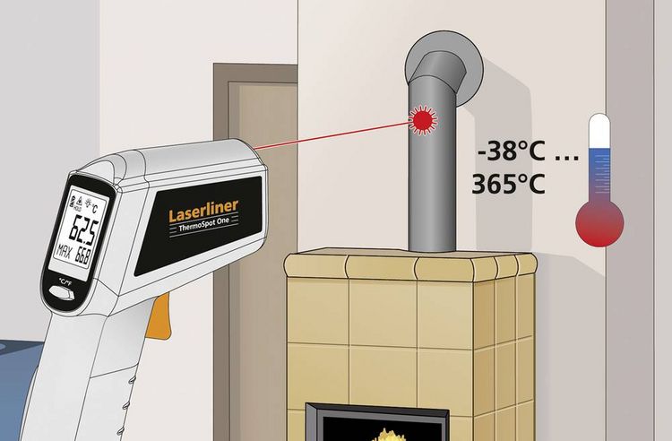 Produktbild: Laserliner ThermoSpot One Infrarot-Thermometer
