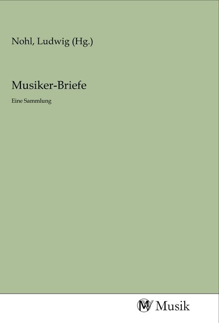Produktbild: Musiker-Briefe