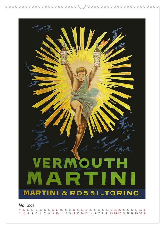 Produktbild: Leonetto Cappiello - Das goldene Zeitalter der Werbekunst (hochwertiger Premium Wandkalender 2026 DIN A2 hoch), Kunstdruck in Hochglanz