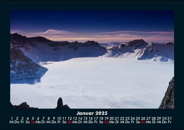 Produktbild: Berge 2025 Fotokalender DIN A5