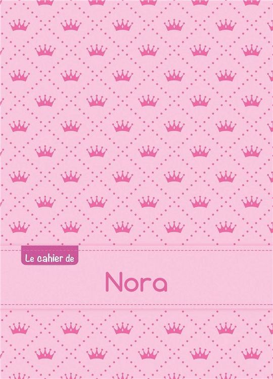 Produktbild: Cahier nora ptscx,96p,a5 princesse