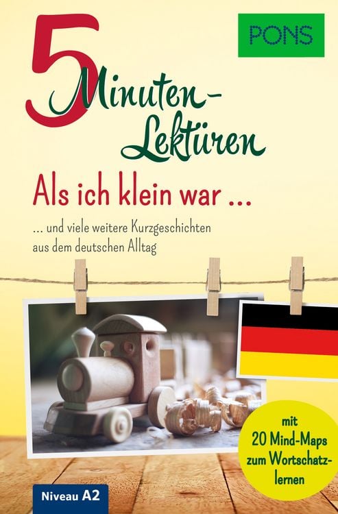 Produktbild: PONS 5-Minuten-Lekt&uuml;ren DaF Als ich klein war (A2)