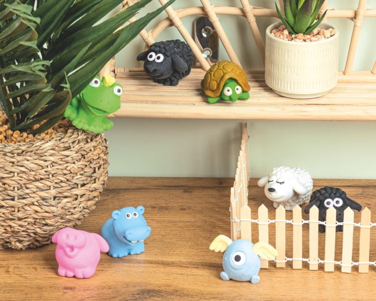 Produktbild: Brunnen Display Radiergummi funny Monster