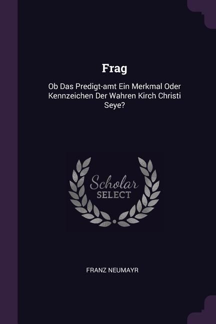Produktbild: Frag