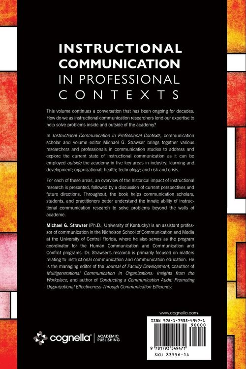 Produktbild: Instructional Communication in Professional Contexts