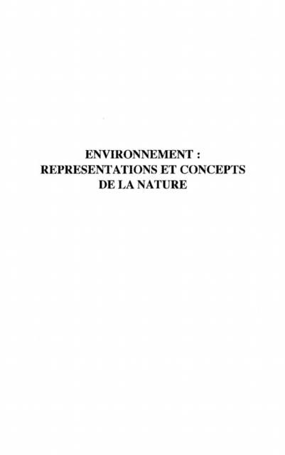 Produktbild: Environnement