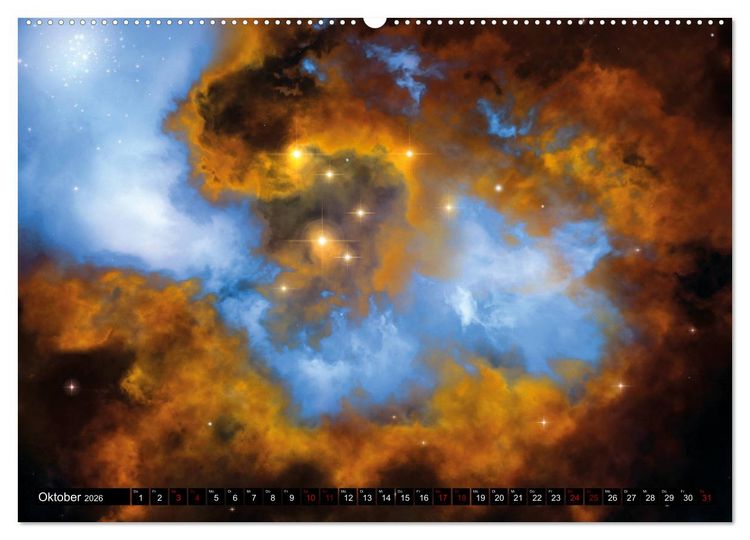 Produktbild: Sternenwelten (Wandkalender 2026 DIN A2 quer), CALVENDO Monatskalender