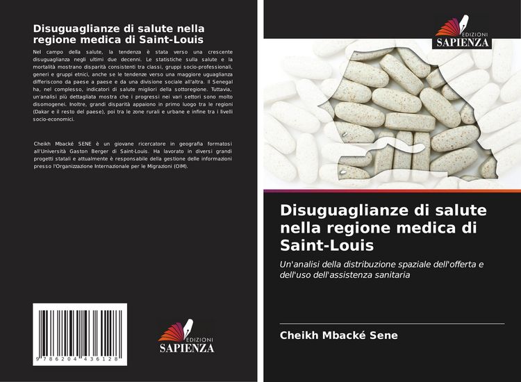 Produktbild: Disuguaglianze di salute nella regione medica di Saint-Louis