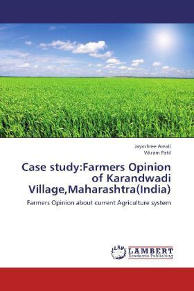 Produktbild: Awati, J: Case study:Farmers Opinion of Karandwadi Village,M