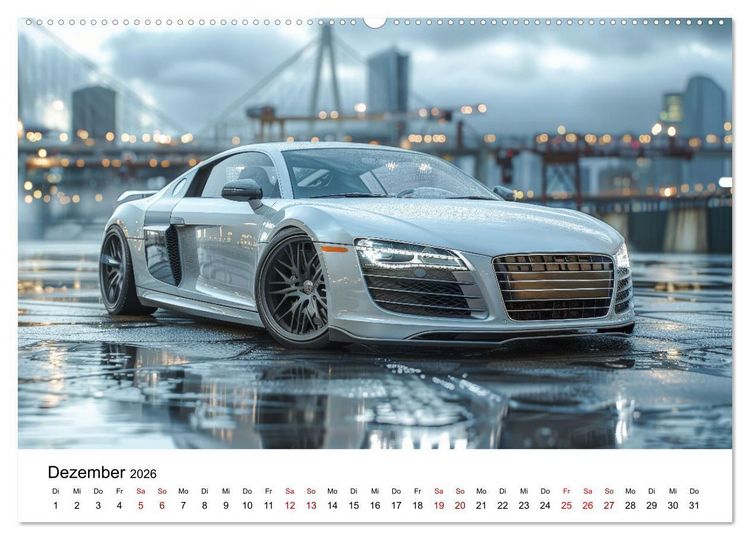 Produktbild: Schnelle Sportwagen (Wandkalender 2026 DIN A2 quer), CALVENDO Monatskalender
