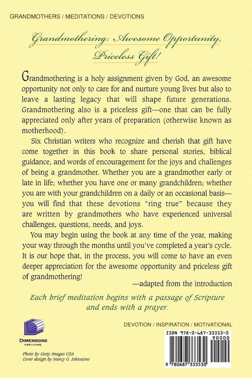 Produktbild: 365 Meditations for Grandmothers by Grandmothers