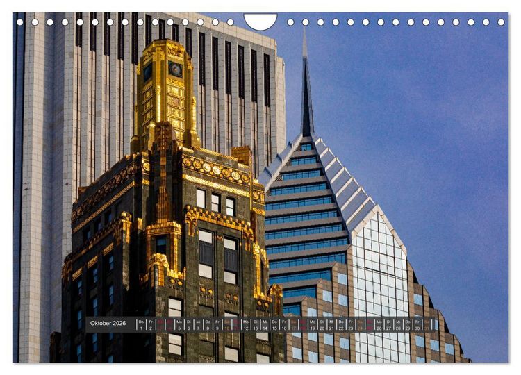 Produktbild: CHICAGO Ungew&ouml;hnliche Momente (Wandkalender 2026 DIN A4 quer), CALVENDO Monatskalender