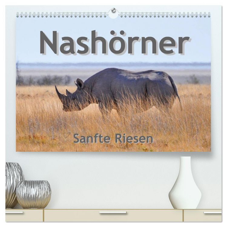 Produktbild: Nash&ouml;rner - Sanfte Riesen (hochwertiger Premium Wandkalender 2026 DIN A2 quer), Kunstdruck in Hochglanz
