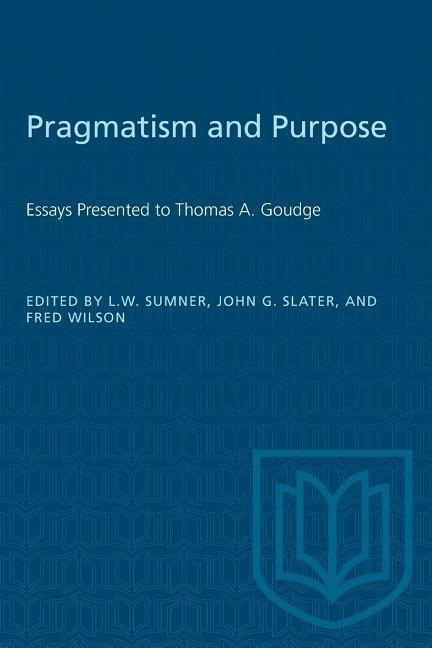 Produktbild: Pragmatism and Purpose