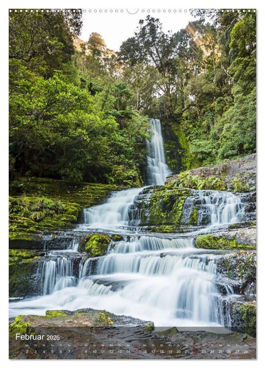 Produktbild: Naturparadies Neuseeland (Wandkalender 2026 DIN A2 hoch), CALVENDO Monatskalender