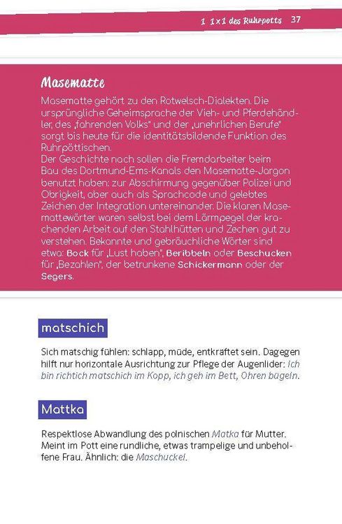 Produktbild: Langenscheidt So geht Mundart Ruhrpott