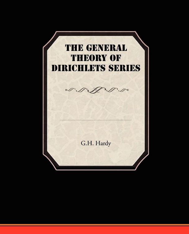 Produktbild: The General Theory Of Dirichlets Series