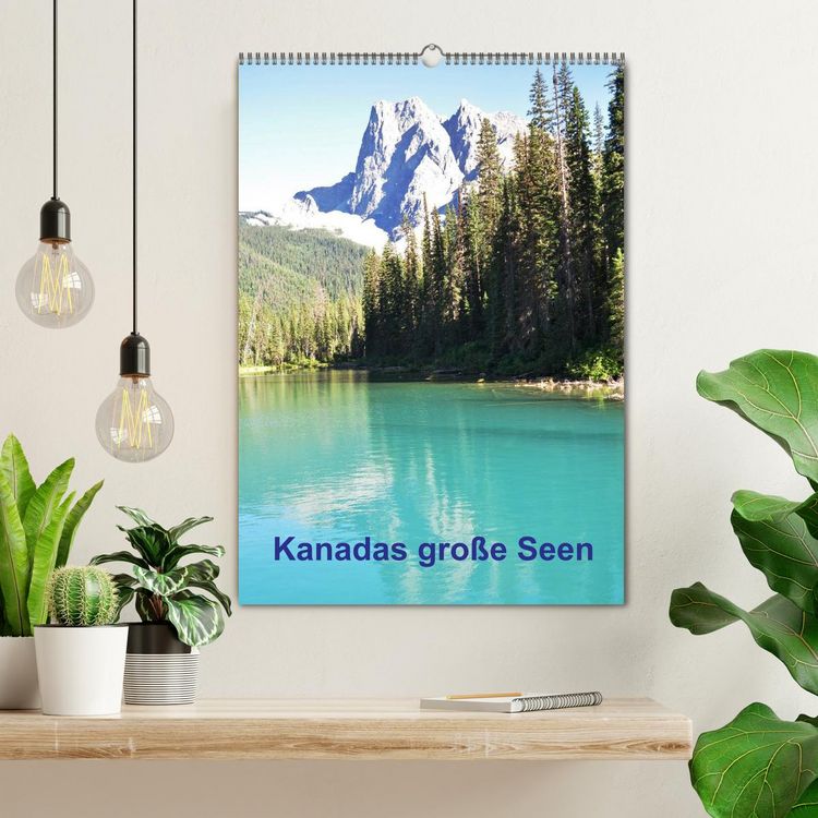 Produktbild: Kanadas gro&szlig;e Seen / Planer (Wandkalender 2026 DIN A2 hoch), CALVENDO Monatskalender