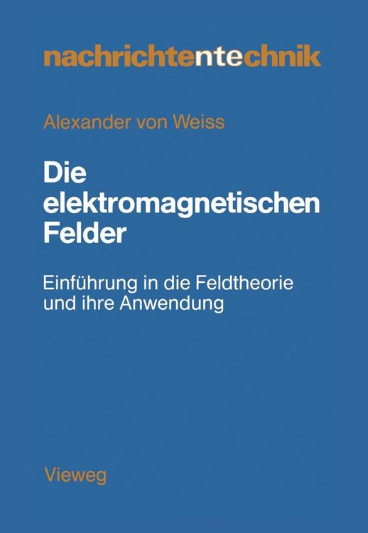 Produktbild: Die elektromagnetischen Felder