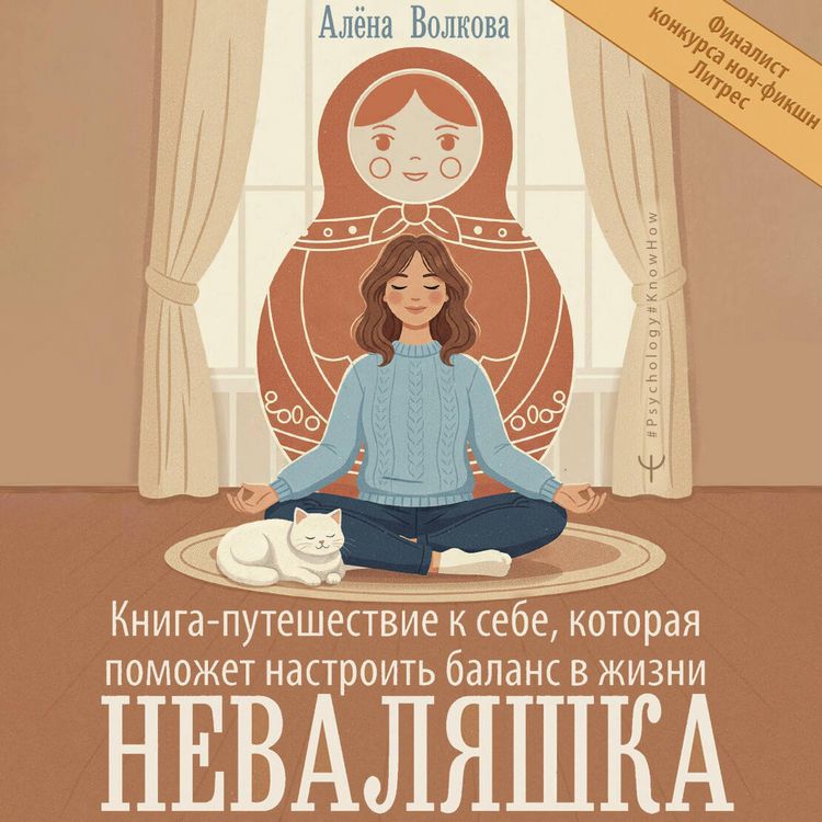 Produktbild: Nevalyashka. Kniga-puteshestvie k sebe, kotoraya pomozhet nastroit balans v zhizni