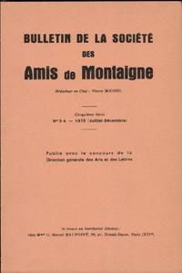 Produktbild: Bulletin de la Societe Internationale des Amis de Montaigne N.3;4; V