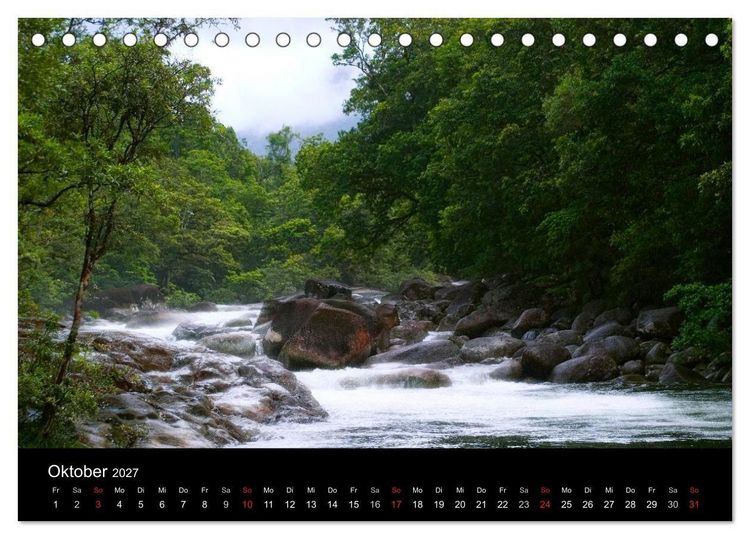 Produktbild: Australien (Tischkalender 2027 DIN A5 quer), CALVENDO Monatskalender