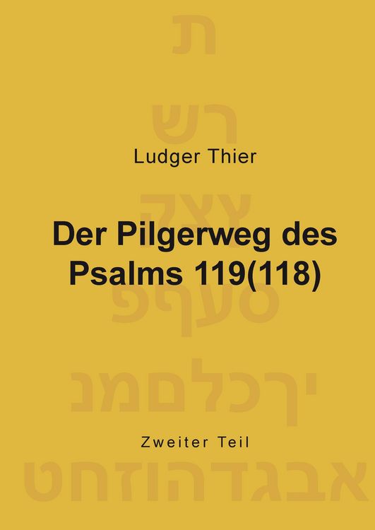 Produktbild: Der Pilgerweg des Psalms 119(118)