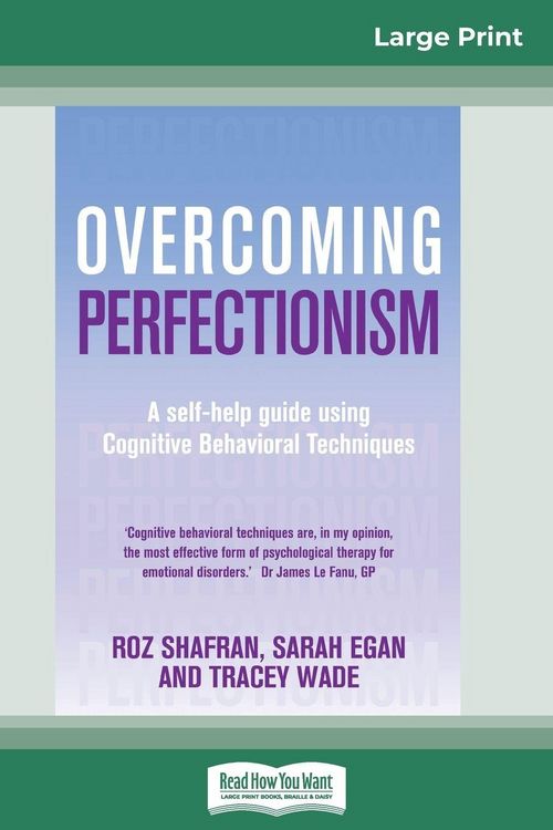 Produktbild: Overcoming Perfectionism (16pt Large Print Edition)