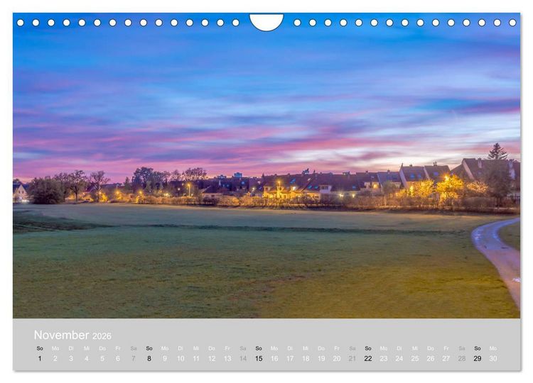 Produktbild: Hugenottenstadt Erlangen 2026 (Wandkalender 2026 DIN A4 quer), CALVENDO Monatskalender