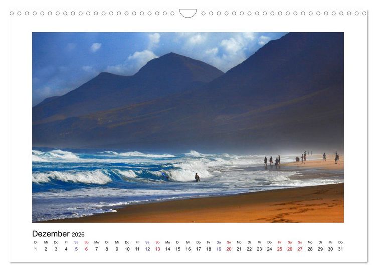 Produktbild: Fuerteventura - Perle im Atlantik (Wandkalender 2026 DIN A3 quer), CALVENDO Monatskalender