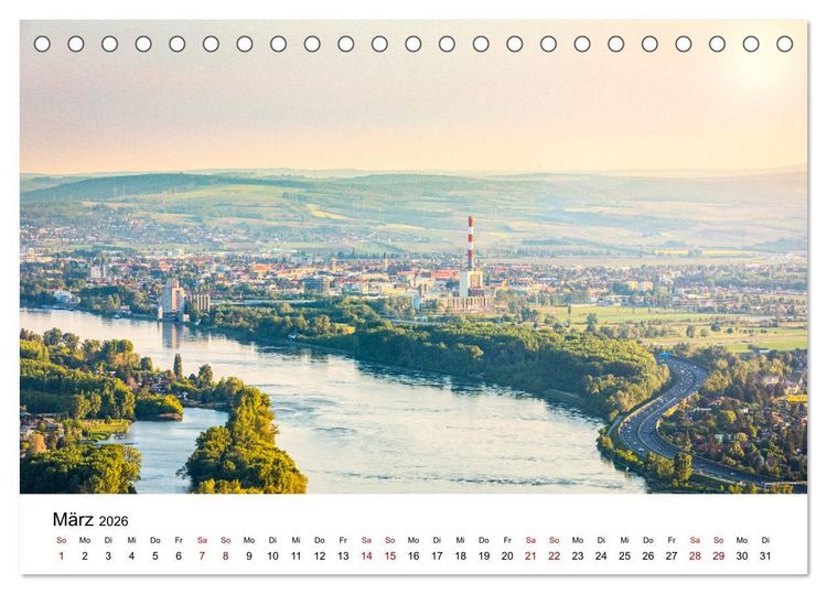 Produktbild: Das Weinviertel im wundersch&ouml;nen Nieder&ouml;sterreich. (Tischkalender 2026 DIN A5 quer), CALVENDO Monatskalender