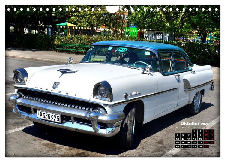 Produktbild: MERCURY '55 (Wandkalender 2026 DIN A4 quer), CALVENDO Monatskalender