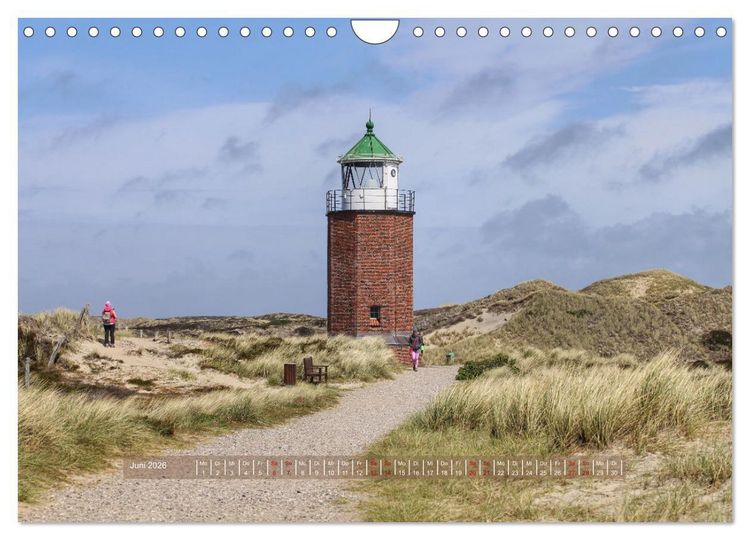 Produktbild: Sylt - Wasser, Wind und Wellen (Wandkalender 2026 DIN A4 quer), CALVENDO Monatskalender