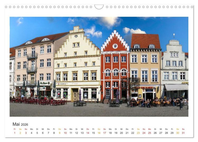 Produktbild: Mecklenburg-Vorpommern - Land zwischen Meer und Seen (Wandkalender 2026 DIN A3 quer), CALVENDO Monatskalender