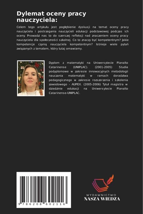 Produktbild: Dylemat oceny pracy nauczyciela: