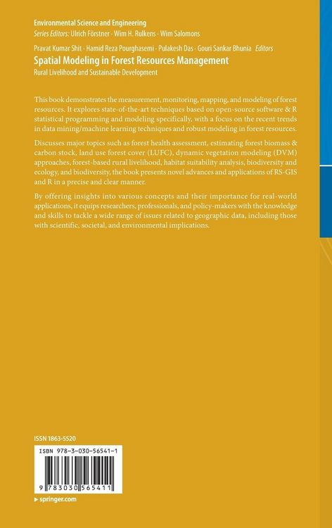 Produktbild: Spatial Modeling in Forest Resources Management