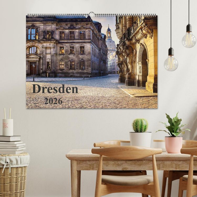Produktbild: Dresden 2026 (Wandkalender 2026 DIN A2 quer), CALVENDO Monatskalender