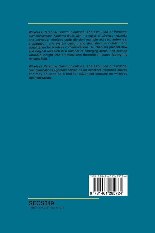 Produktbild: Wireless Personal Communications