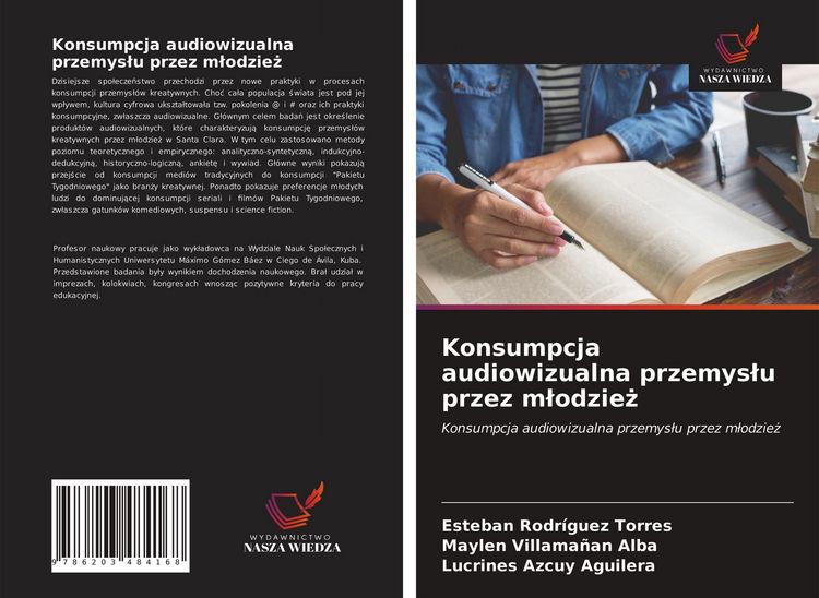 Produktbild: Konsumpcja audiowizualna przemys&iquest;u przez m&iquest;odzie&iquest;