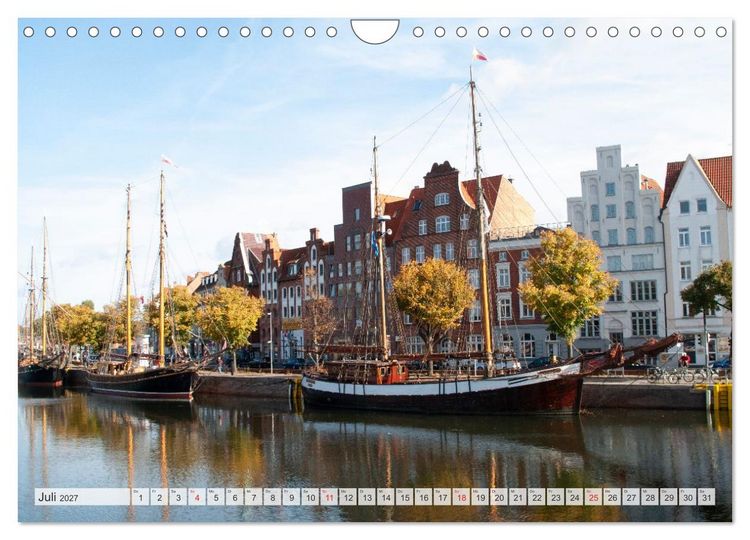 Produktbild: Unterwegs in Schleswig-Holstein (Wandkalender 2027 DIN A4 quer), CALVENDO Monatskalender