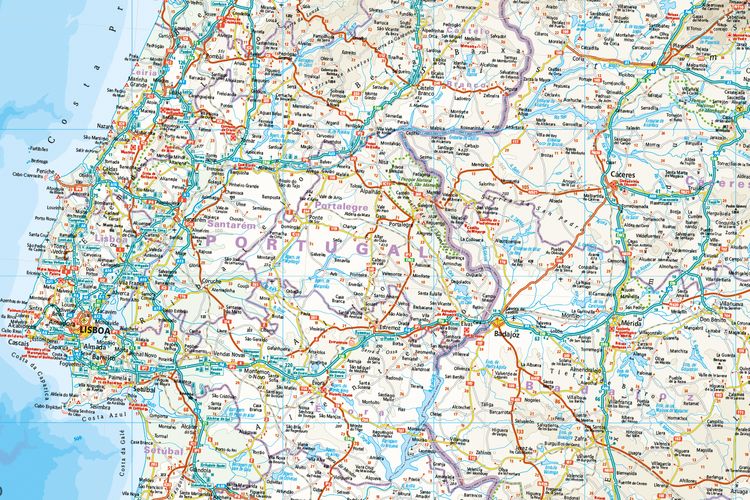 Produktbild: Reise Know-How Landkarte Spanien, Portugal | Spain, Portugal (1:900.000)