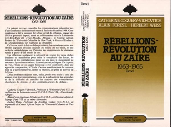 Produktbild: R&eacute;bellions et R&eacute;volutions au Za&iuml;re (1963-1965)