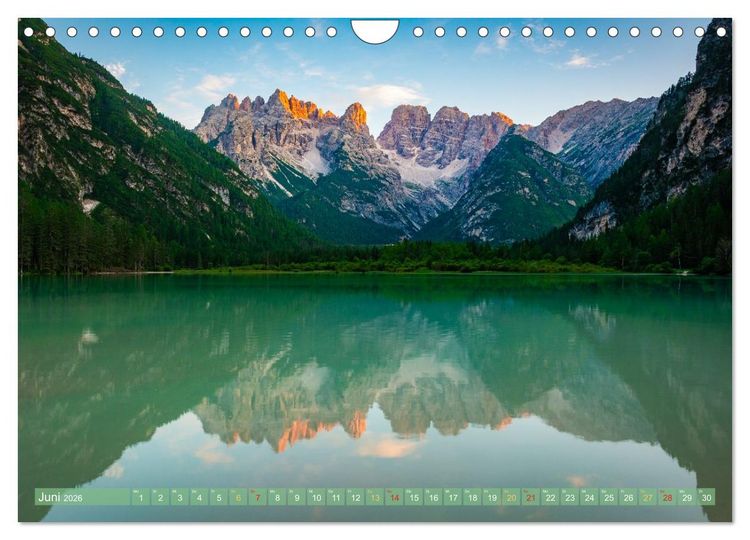 Produktbild: Malerische Alpen - Fesselnde Landschaften (Wandkalender 2026 DIN A4 quer), CALVENDO Monatskalender