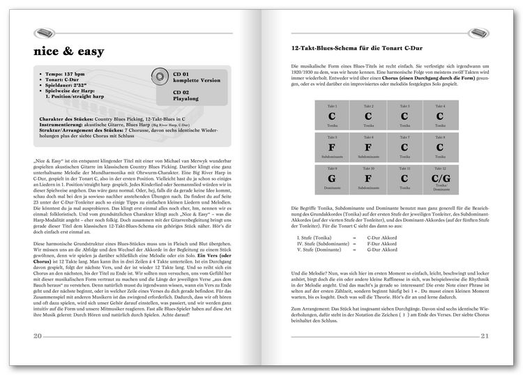 Produktbild: Dieter Kropp's Blues Harp Songbook