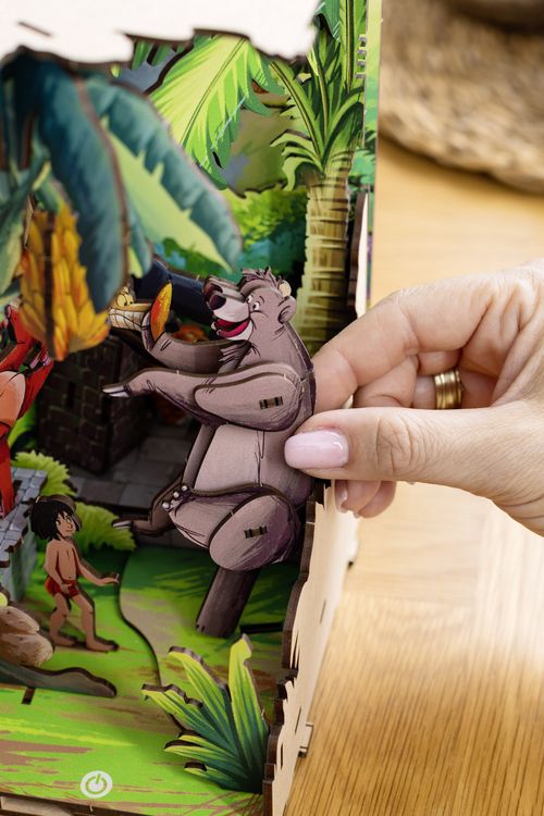 Produktbild: Book Nook DIY B&uuml;cherecke Disney Das Dschungelbuch