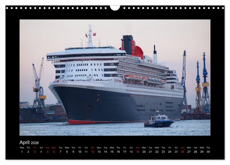 Produktbild: Destination Hamburg 2026 (Wall Calendar 2026 DIN A3 landscape), CALVENDO 12 Month Wall Calendar