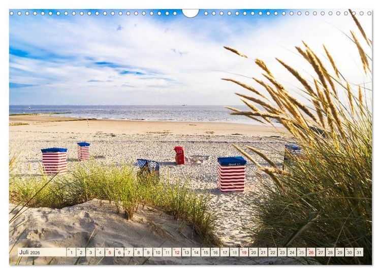 Produktbild: Mein Urlaub am Meer (Wandkalender 2026 DIN A3 quer), CALVENDO Monatskalender