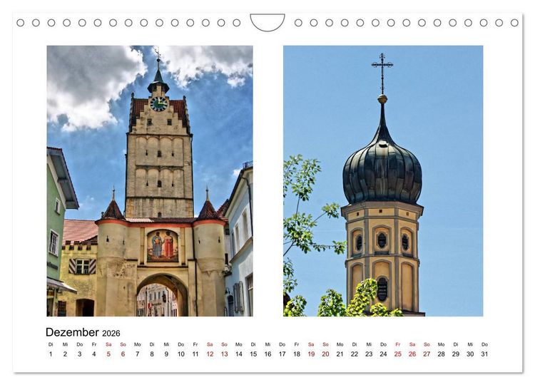 Produktbild: Wei&szlig;enhorn (Wandkalender 2026 DIN A4 quer), CALVENDO Monatskalender