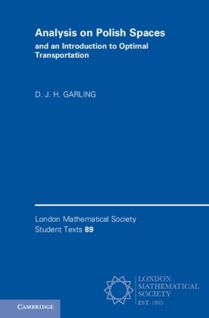 Produktbild: Analysis on Polish Spaces and an Introduction to Optimal Transportation