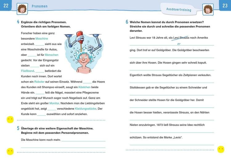 Produktbild: &Uuml;bungsheft - Grammatik 3.Klasse